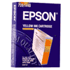 Epson C13S020122 Yellow Ink Cartridge, 110ml