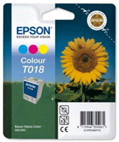 Epson T018 Color Ink Cartridge