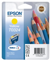Epson T0324 DuraBrite Yellow Ink Cartridge