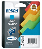 Epson DuraBrite T0422 Cyan Ink Cartridge