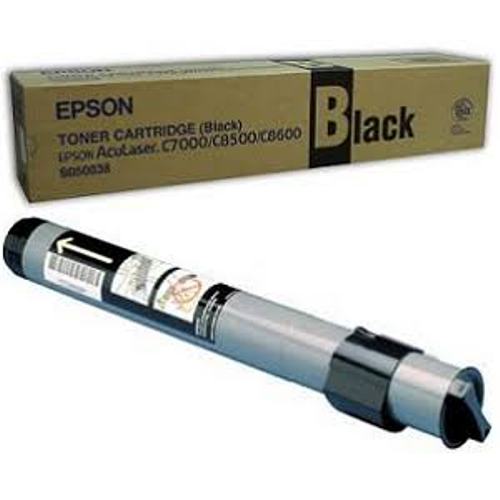 Epson C13S050038 Black Toner Cartridge, 5.5K