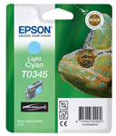 Epson T0345 Ultrachrome Light Cyan Ink Cartridge