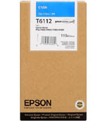 Cyan Epson T6112 Ink Cartridge (C13T611200) Printer Cartridge