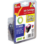 Inkrite Premium Colour Ink Cartridge (Alternative to HP No 300, CC643E), 12ml