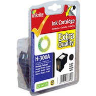 Inkrite Premium Black Ink Cartridge (Alternative to HP No 300, CC640E), 8ml