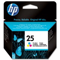 HP 25 Tri Color Ink Cartridge