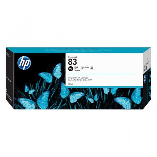 HP 83 Cyan DesignJet UV Ink Cartridge C4941A
