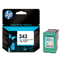 HP 343 Standard Capacity Vivera Colour Ink Cartridge (C8766E)
