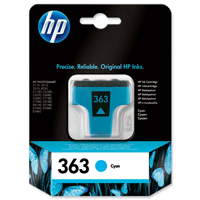 HP 363 Vivera Cyan Ink Cartridge - C8771E