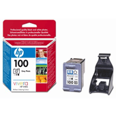 HP 100 Vivera Grey Photo Ink Cartridge (C9368A)