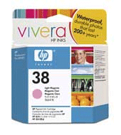HP 38 Vivera Light Magenta Pigment Ink Cartridge - C9419A