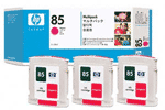 HP 85 Magenta MultiPack 3 Ink Cartridges - C9432A