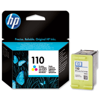 HP 110 Colour Vivera Ink Cartridge - CB304A 