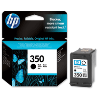 HP 350 Standard Capacity Black Ink Cartridge - CB335E