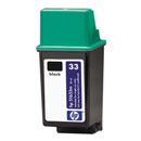 HP 33 Black Ink Cartridge White Foil