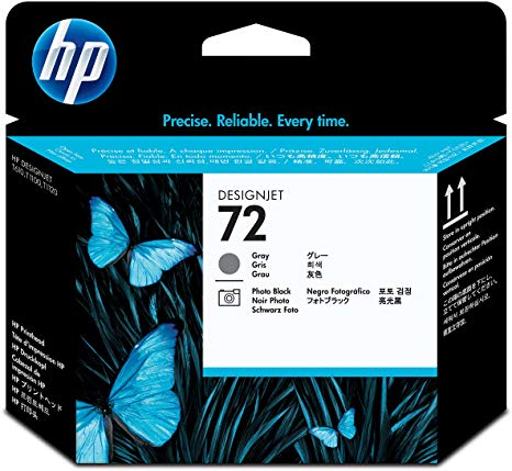 HP 72 Grey and Photo Black Printhead