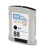 HP 88 Standard Capacity Vivera Black Ink Cartridge Blister Packaging