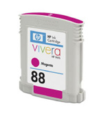HP 88 Standard Capacity Vivera Magenta Ink Cartridge Blister Packaging