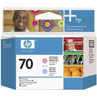 HP 70 Light Cyan and Light Magenta Printhead