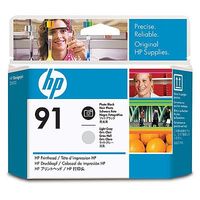 HP 91 Photo Black and Light Grey Printhead