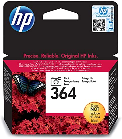 HP 364 Standard Capacity Photo Black Ink Cartridge - CB317EE