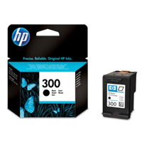 HP 300 Standard Capacity Vivera Black Ink Cartridge - CC640E