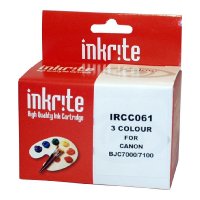 Inkrite IRCC061 Compatible Colour Ink Cartridge for BCI61