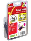 Inkrite Premium CLI 521M Magenta Ink Cartridge ( 521 Magenta )