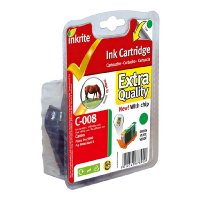 Inkrite Premium CLI-8G Green Ink Cartridge