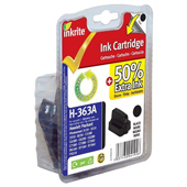 Inkrite Premium Black Ink Cartridge (Alternative to HP No 363, C8721E)
