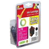 Inkrite Premium Quality Black Ink Cartridge (Alternative to Lexmark No 70, 12AX970E)