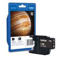 Brother Standard Capacity Black Ink Cartridge, LC-1240BK