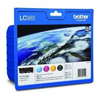 Brother Innobella LC 985 BK/C/M/Y Multi Pack Ink Cartridges