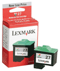 Lexmark No 27 Low Capacity Colour Ink Cartridge