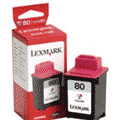 Lexmark No 80 Colour Ink Cartridge