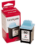 Lexmark&nbsp;17G0060&nbsp;Lexmark No 60 Colour Ink Cartridge