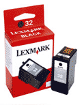 Lexmark No 32 Low Capacity Black Ink Cartridge - 18C0032E