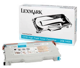 Lexmark 20K1400 High Capacity Cyan Toner Cartridge, 6.6K