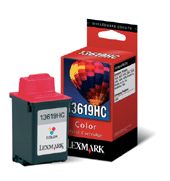 Lexmark&nbsp;13619hc&nbsp;13619HC Lexmark Tri Color Ink Cartridge ( Blister Pack)