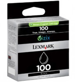 Lexmark 100 Standard Capacity Black Return Program Ink Cartridge - 014N0820E
