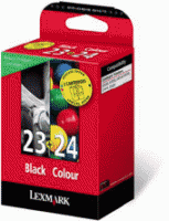 Lexmark No. 23 and No. 24 Combo Printer Cartridge