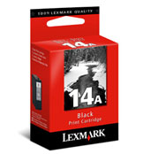 Lexmark 14A Black Ink Cartridge - 18C2080E