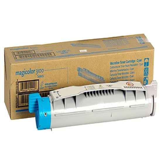 Konica Minolta MagiColor QMS Cyan Laser Cartridge