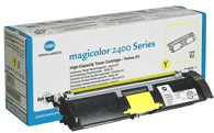 Konica Minolta MagiColor QMS High Capacity Yellow Laser Cartridge