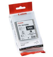 Canon PFI 101MBK Matte Black Ink Cartridge - 0882B001, 130ml
