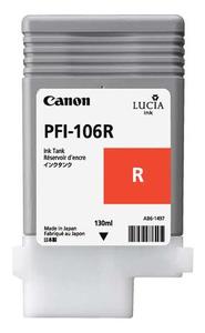 Canon PFI 106R Red Ink Cartridge, 130ml