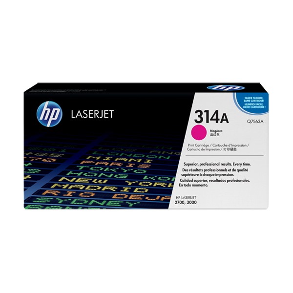 HP 314A Magenta Toner Cartridge - Q7563A