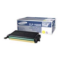 Samsung CLP Y660B High Capacity Yellow Laser Toner Cartridge