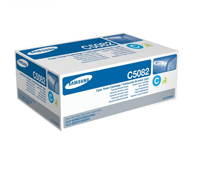 Samsung CLT C5082 Standard Capacity Cyan Laser Toner Cartridge, 2K Page Yield