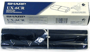  Sharp UX-6CR Black Ink Film Ribbons (UX6CR Ink Ribbons)